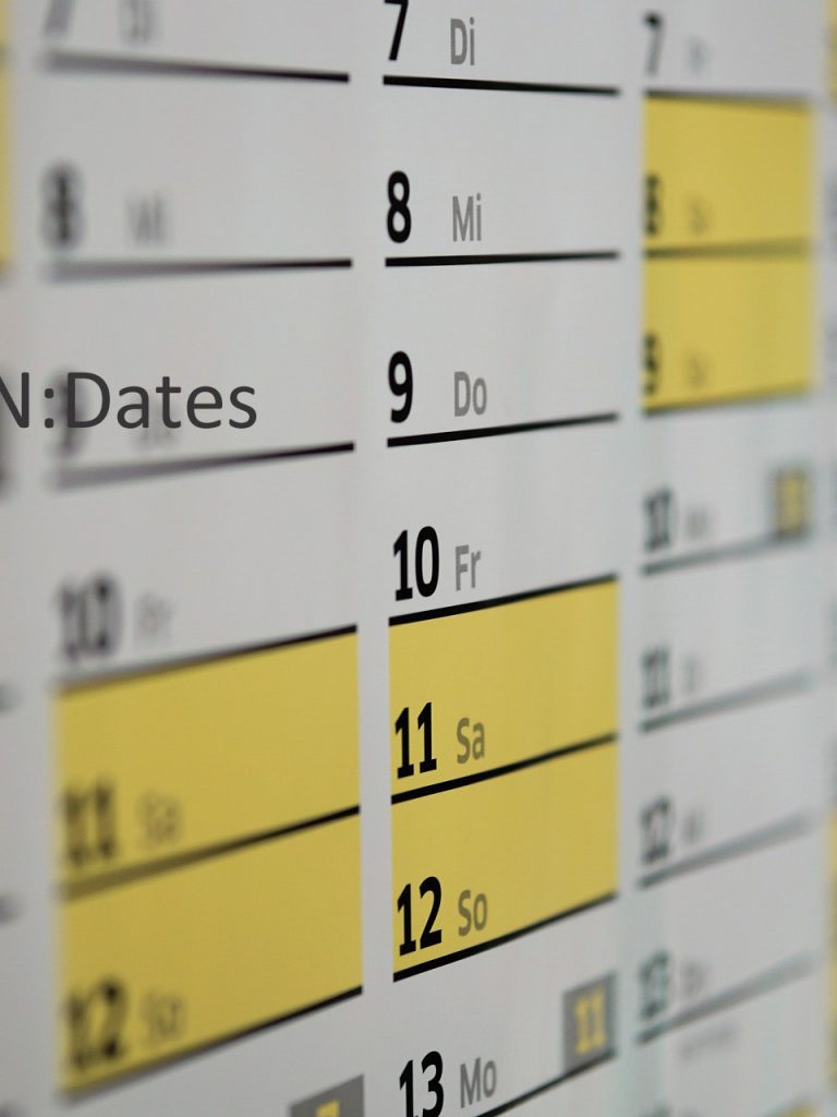 EXHIBITION:Dates 2020